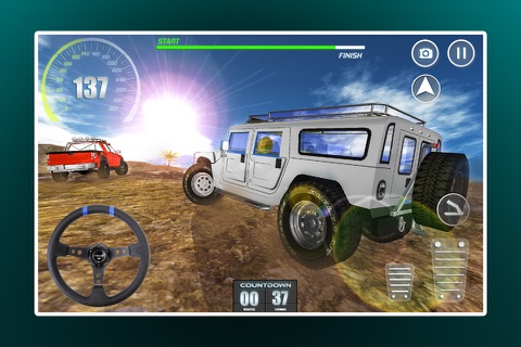 Offroad 4x4 Jeep Driving - Mountain Rally Racing screenshot 3