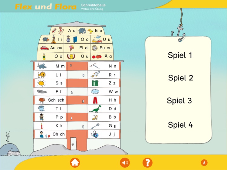 Flex und Flora Schreibtabelle