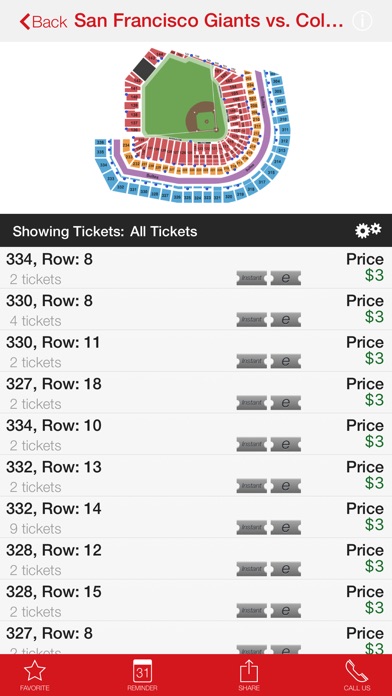 Allen Group Tickets screenshot 3