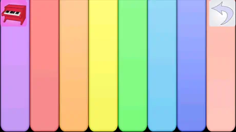 Kids piano sound touch