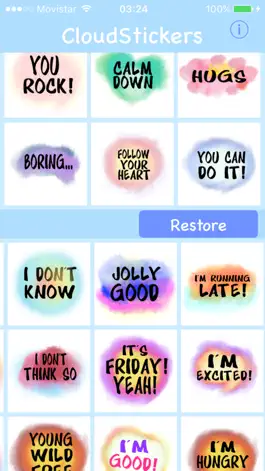 Game screenshot CloudStickers Social Pack mod apk