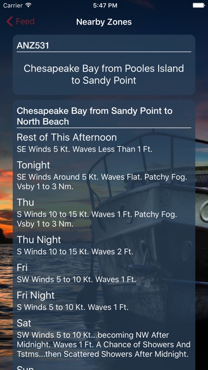 Buoycast: NOAA Marine Forecasts & NDBC Buoy Data screenshot-4