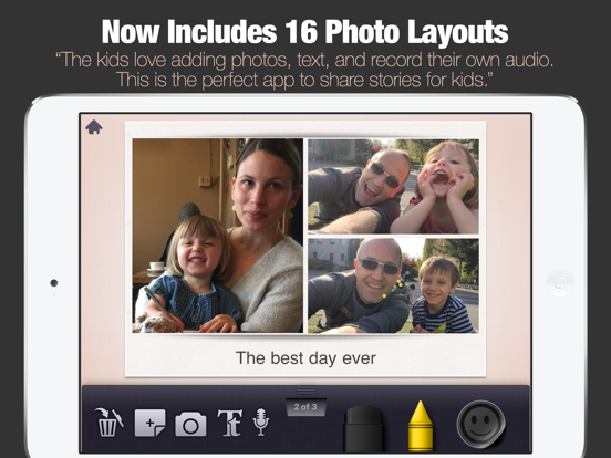 Story Creator Pro - Make Stories and Photo Albums iPad app afbeelding 3