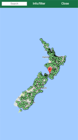 Freedom camping nz screenshot