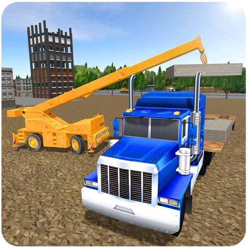 Building City Construction SIM – Constructor crane Icon