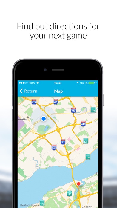 MonClubSportif Screenshot