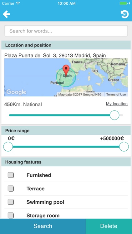 Share flats and houses