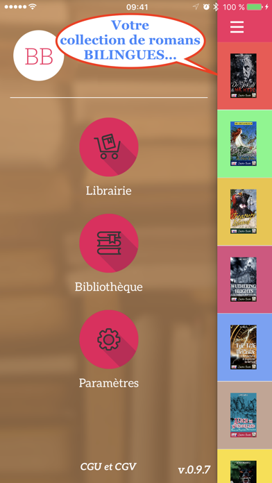 Screenshot #1 pour Switch Book romans bilingues