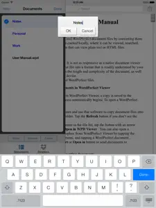 WordPerfect Viewer iPad screenshot #5 for iPad