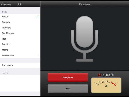 Screenshot #6 pour Dictaphone pour iPad