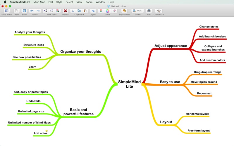 mac mind mapping software free