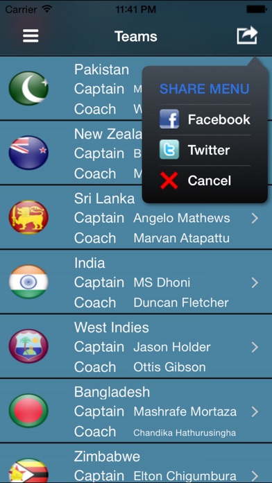 Live Cricket Matches Full Score Card Odi T20 Testのスクリーンショット4 Live Cricket Matches Full Score Card Odi T20 Testのスクリーンショット4