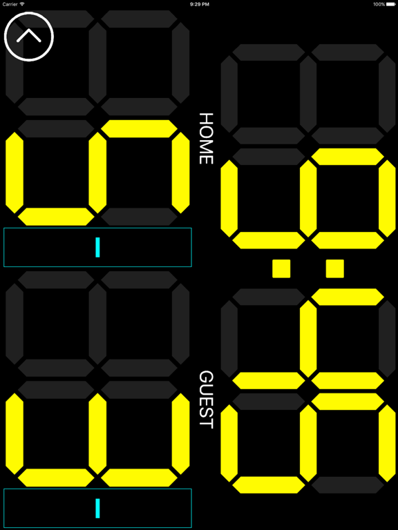 My Scoreboard Basketball iPad screenshot 2 - Sports app