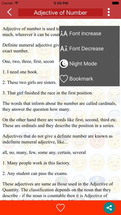 Screenshot #2 pour Learn English Grammar course