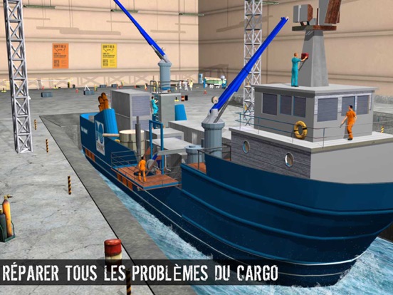 Screenshot #4 pour Cargo Navire Mécanicien Simulateur Atelier Garage