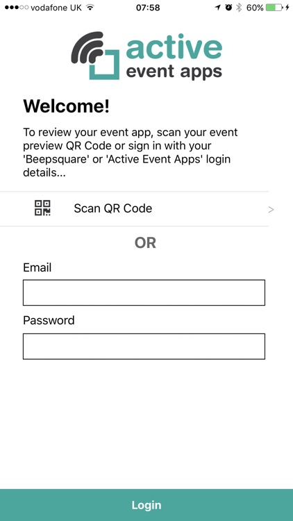 Active Event App Viewer