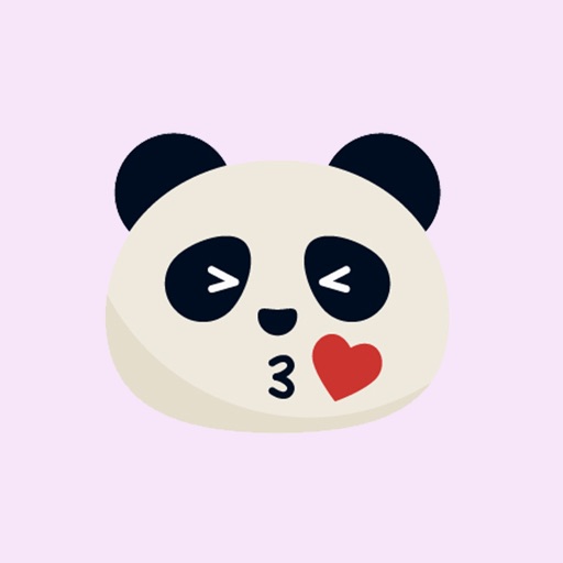 Panda Emotion Sticker