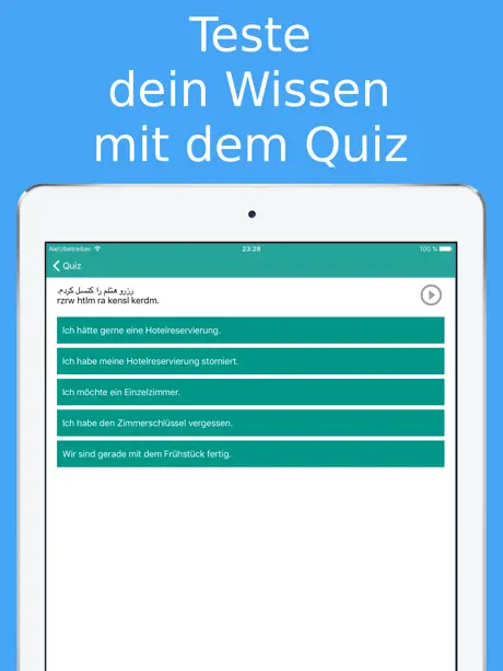 Persisch Sprechen Lernen für die Reise nach Iran