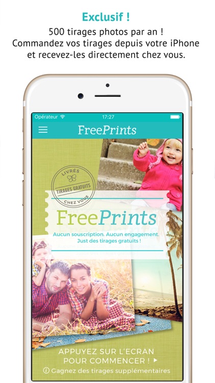 FreePrints - Photos offertes