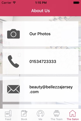 Bellezza Salon screenshot 3