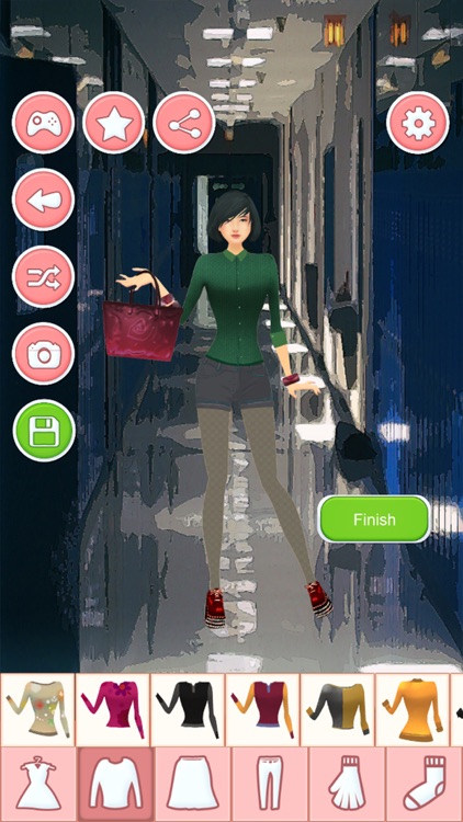High School Dress Up - Fashion Makeover Salon screenshot-3