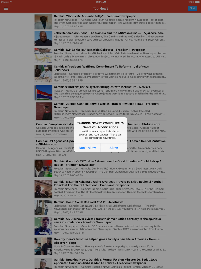 Gambia News Today and Gambia Radio