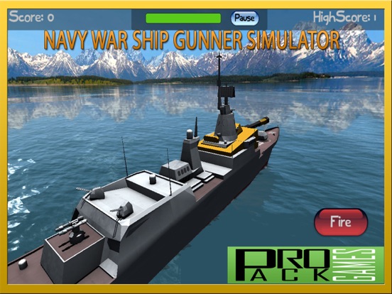 Screenshot #5 pour Navy Warship Gunner Simulator: Flotte Naval Warfar