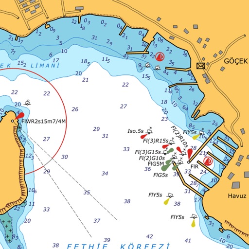 Marine: New York and New Jersey GPS nautical chart icon