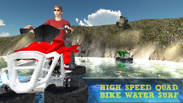 Quad Bike Beach Water Surfer & Stunt Simulator