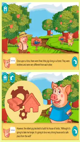 Game screenshot Three little pigs tale PRO hack
