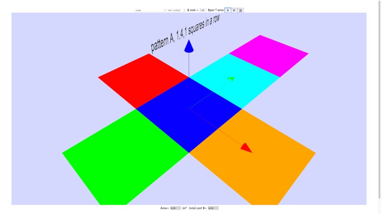 3D Nets of Cube for Brain Development