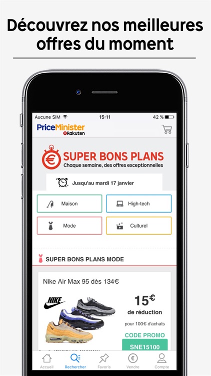 Priceminister-Rakuten shopping : achetez revendez screenshot-4