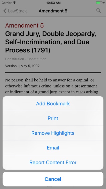 LawStack - Instant Legal Reference