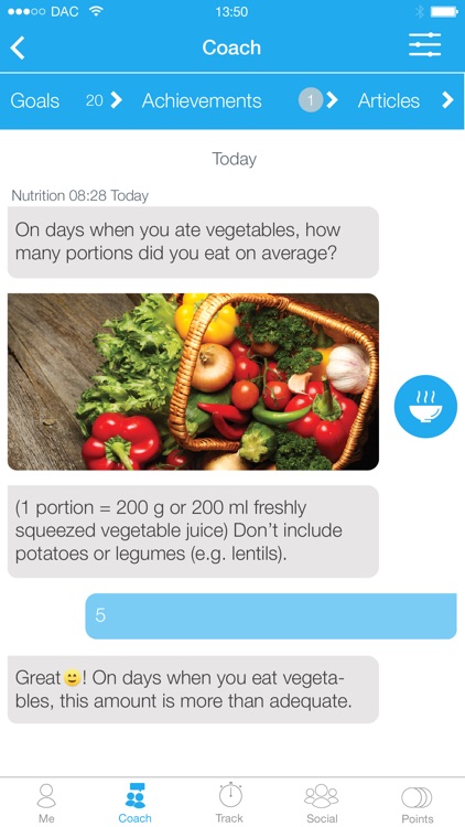 dacadoo – Health Score & Lifestyle Navigation