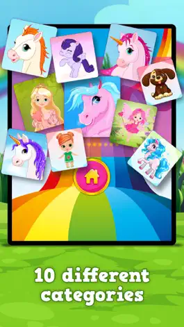 Game screenshot Pony and Unicorn : Matching Games hack