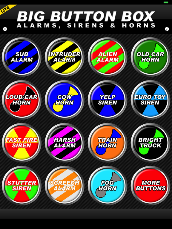 Screenshot #4 pour Big Button Box: Alarms, Sirens & Horns Lite