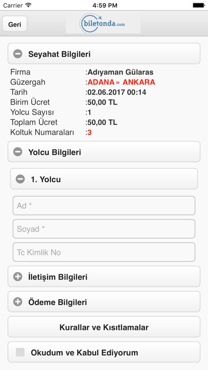 biletonda uçak bileti screenshot-4