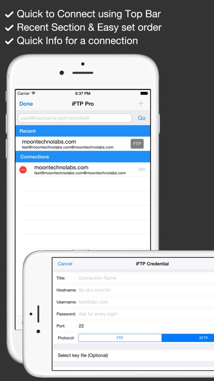iFTP Pro - The File Transfer, Manager and Editor