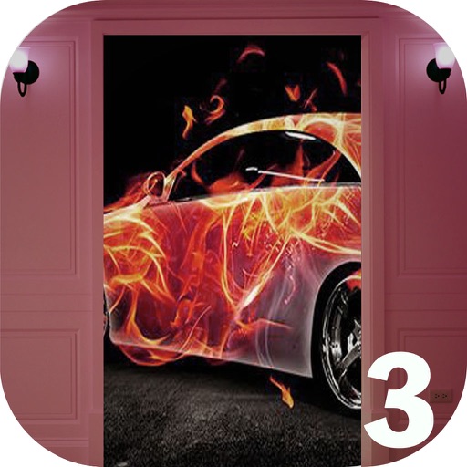 Reasoning game - cars and rooms 3 icon