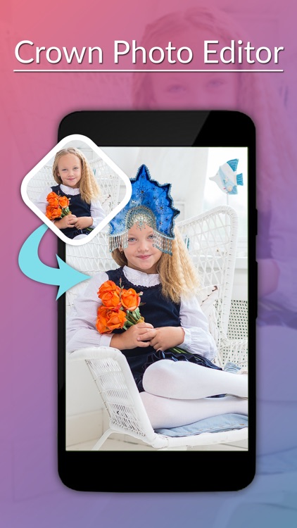 Crown Photo Editor -Crown Camera stickers screenshot-3