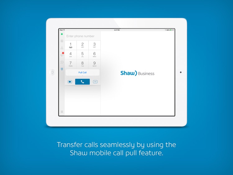 Shaw SmartVoice for iPad