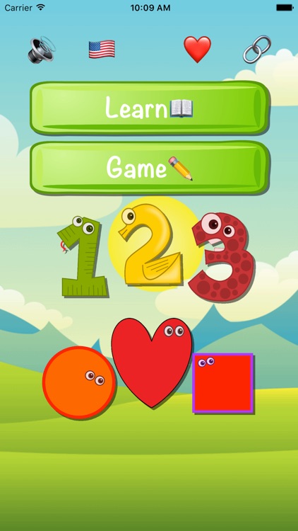 Learning Numbers And Shapes | with voice and game