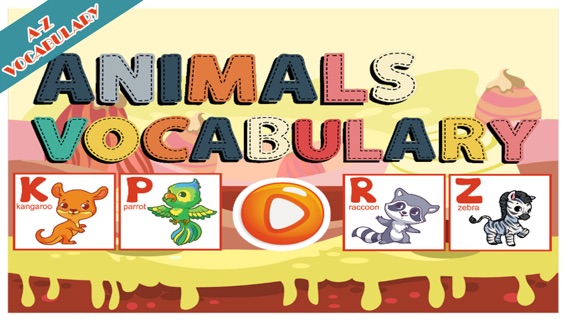 Animals A-Z Good Vocabulary Words For Kindergartenのおすすめ画像1