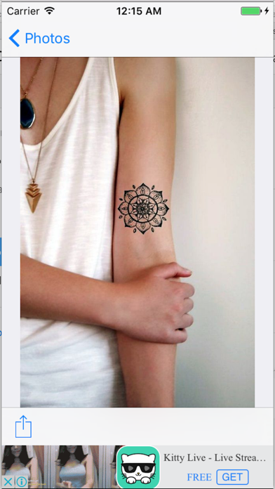 Girl Tattoo Designs HD Ideas body Art Inked Photoのおすすめ画像2
