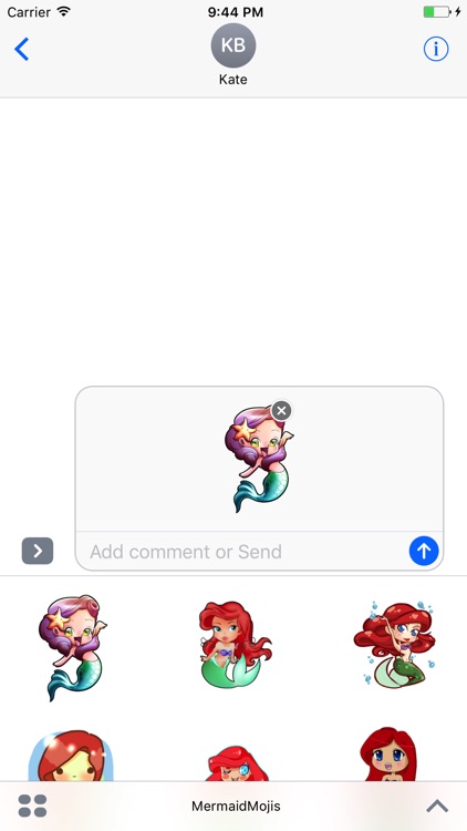 MermaidMojis - Mermaid Emoji And Stickers