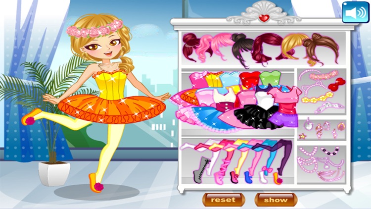 لعبة تلبيس راقصة الباليه الصغيرة و الجميلة screenshot-3