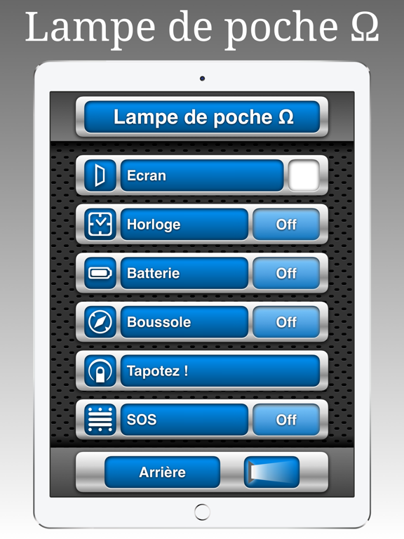 Screenshot #4 pour Lampe de poche Ω