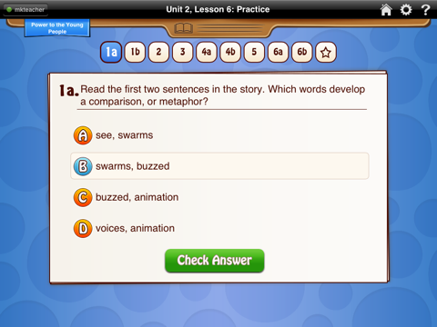 HMH Common Core Reading Grade 6 screenshot 2