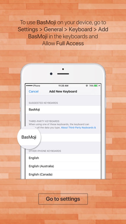 BasMoji - basketball emoji & stickers keyboard app screenshot-3