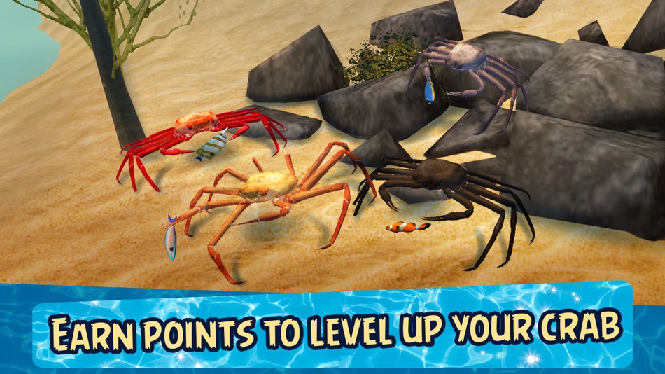 #4. Sea Crab Simulator 3D (iOS) 由: Tayga Games OOO